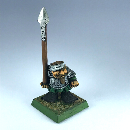 Dwarf Warrior with Spear - Citadel Warhammer Fantasy Classic Metal GW X6903