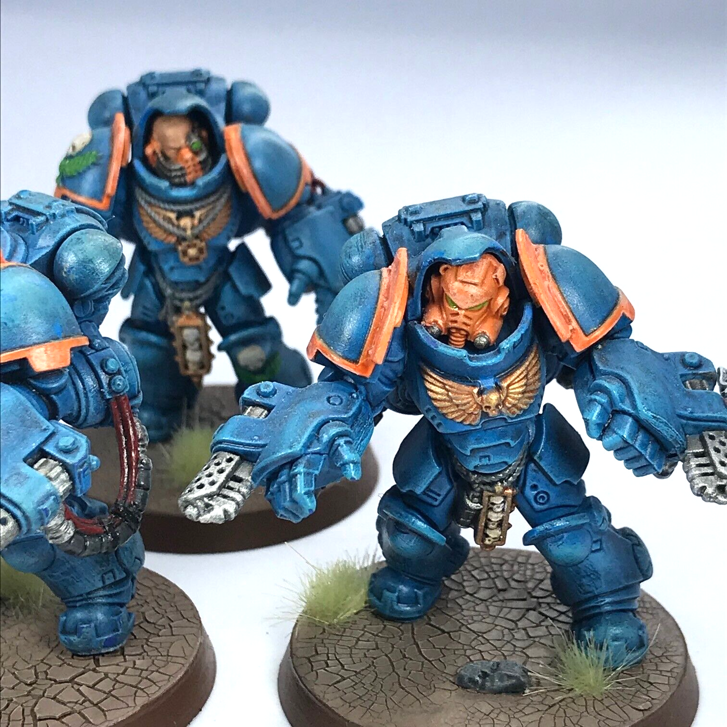 Space Marine Primaris Aggressors - Painted - Warhammer 40K C380