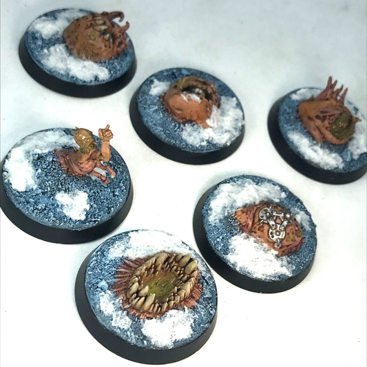 Maggotkin of Nurgle Spore Trap Counters Painted - Warhammer Age of Sigmar X8848