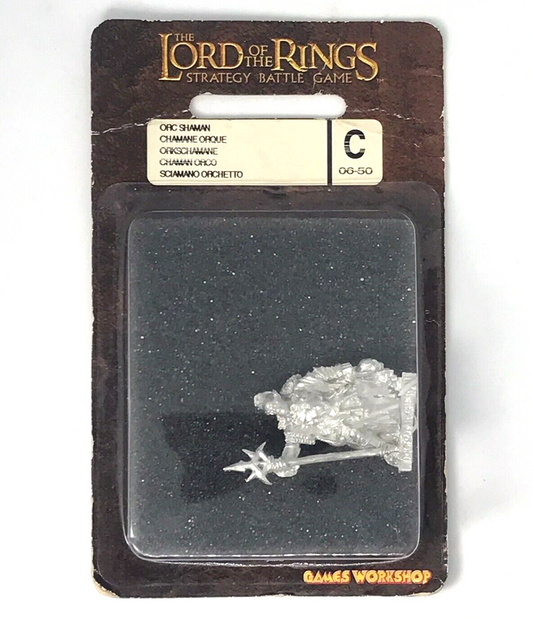 Metal Mordor Orc Shaman Blister - LOTR / Warhammer / Lord of the Rings N65