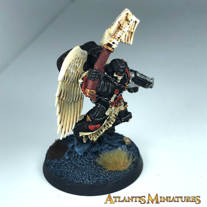 Painted Blood Angel Chaplain with Jump Pack - Warhammer 40K C846