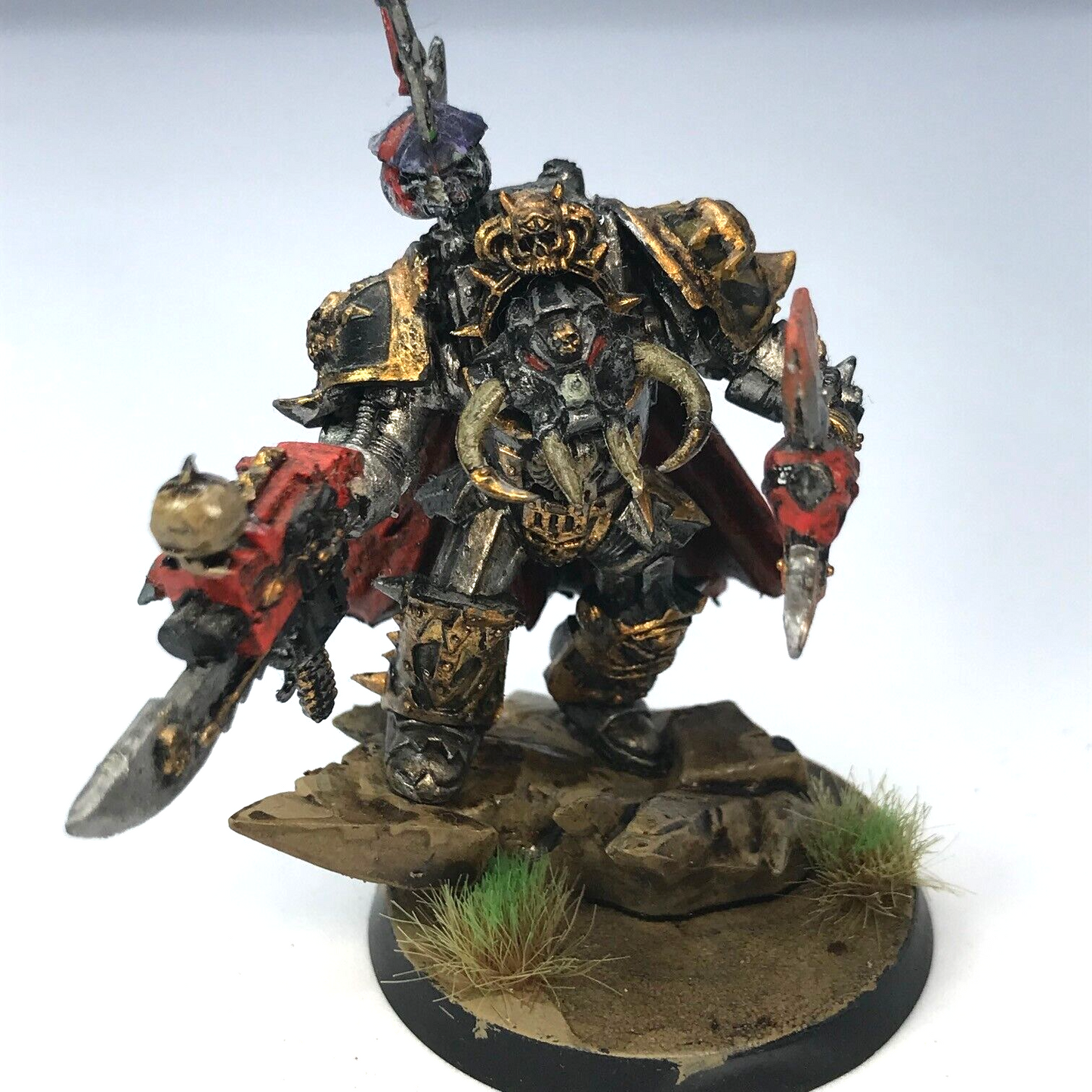 Chaos Space Marine Champion Lord - Painted - Warhammer 40K C2805