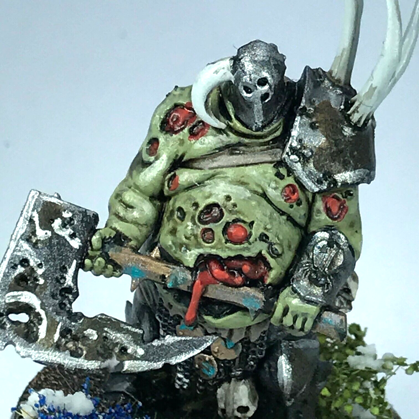 Lord of Plagues Nurgle Maggotkin Chaos - Painted - Warhammer Age of Sigmar X8672