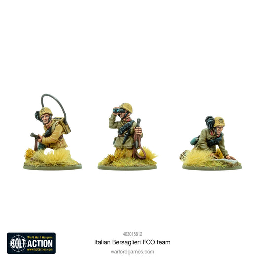 Italian Bersaglieri FOO Team - Warlord Games Bolt Action Miniatures