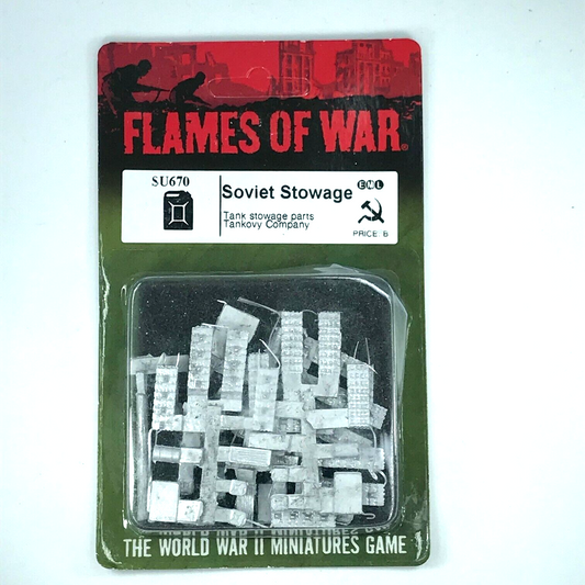 Metal Soviet Tank Stowage Blister WW2 - Flames of War C2054