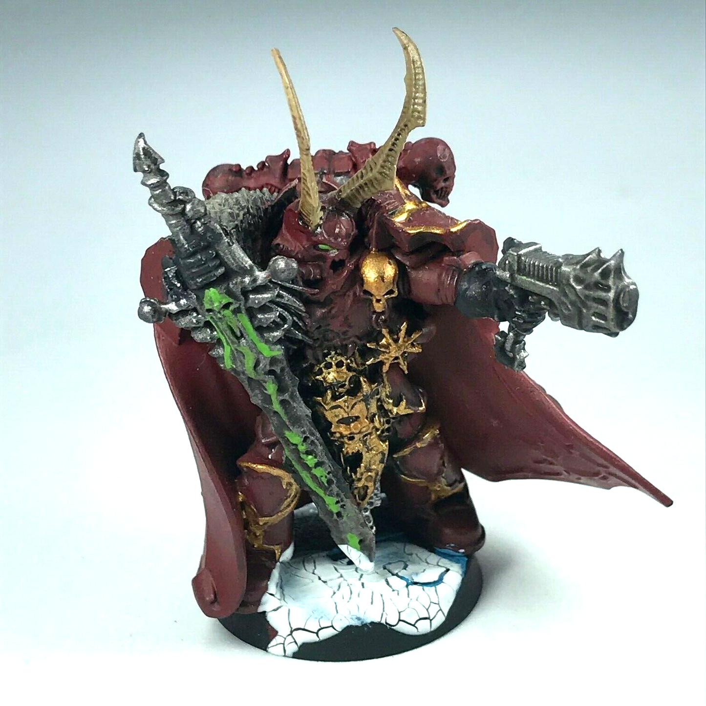 Chaos Space Marine Khorne Lord - Painted - Warhammer 40K X8233