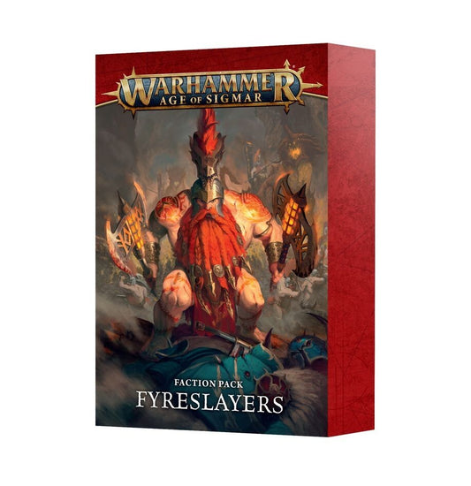 Fyreslayers Faction Pack - Brand New - Warhammer Age Of Sigmar Games Workshop