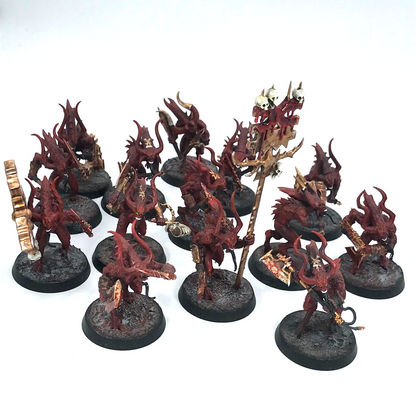 Custom Daemons Of Khorne Bloodletters Chaos - Warhammer Age of Sigmar C2500