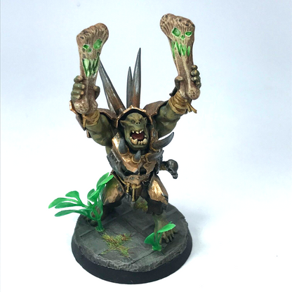 Orruk Ork Warchanter Shaman Orcs - Painted - Warhammer Age of Sigmar C2734