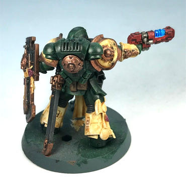 Dark Angels Captain Space Marine - Painted - Warhammer 40K X2550