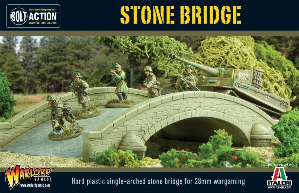 Stone Bridge Terrain- Warlord Games Bolt Action Miniatures