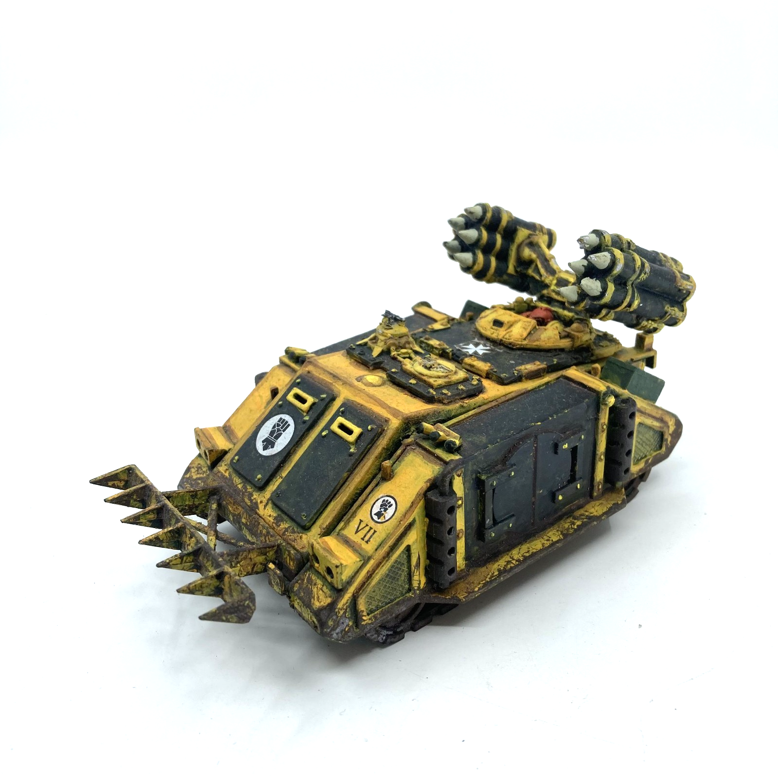 Whirlwind imperial fists - rogue trader warhammer 40k games workshop painted (2)