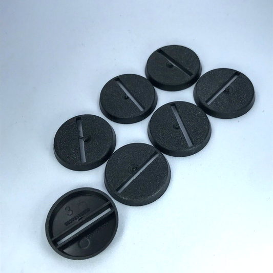 Original Games Workshop 25mm Round Bases Dated 2005 - Warhammer 40K X12683