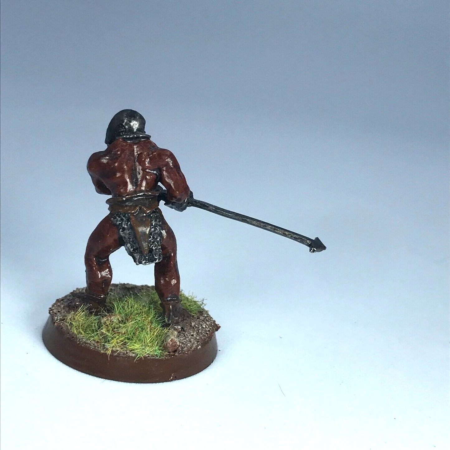 Uruk Hai Beserker - LOTR Warhammer Lord of the Rings Painted Metal X7248