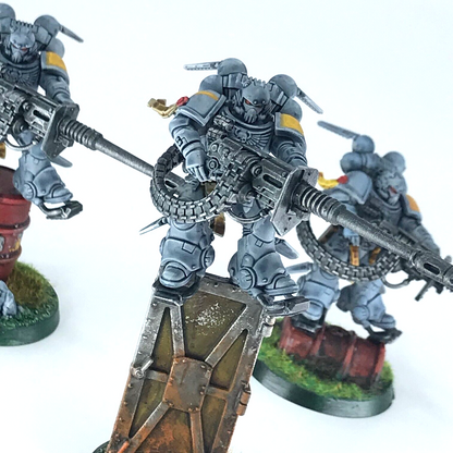 Primaris Vanguard Suppressor Squad Space Wolves - Painted - Warhammer 40K C4984