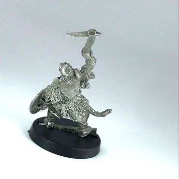 Mordor Orc Captain Command - LOTR Warhammer Lord of the Rings Metal X9249