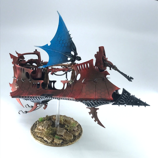 Drukhari Ravager Ship Dark Eldar - Painted - Warhammer 40K Games Workshop BOX143