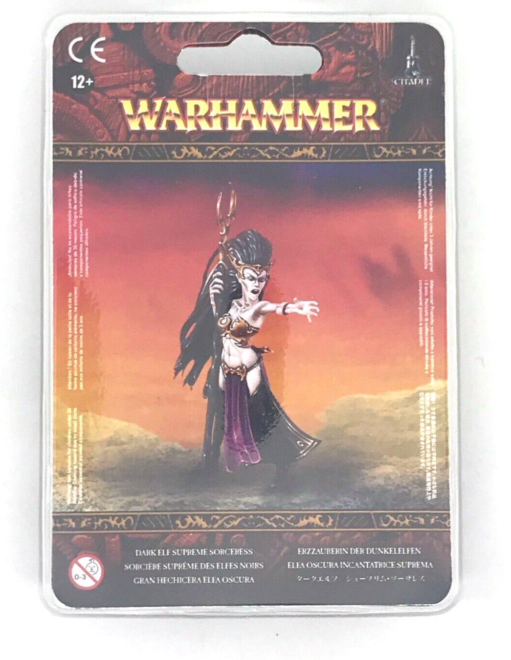 Dark Elf Elves Sorceress - Plastic - Sealed Blister - Warhammer Fantasy C221