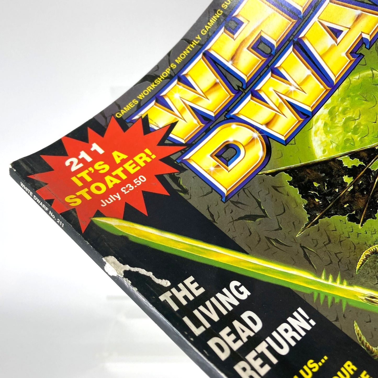 White Dwarf 211 Magazine Games Workshop Warhammer Fantasy 40,000 40K M1343
