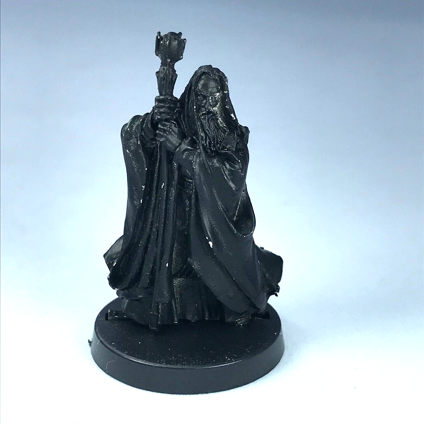 Metal Saruman White Wizard LOTR Undercoated Warhammer / Lord of the Rings X11681