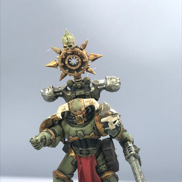 Chaos Nurgle Champion Death Guard - Painted - Warhammer 40K X1130