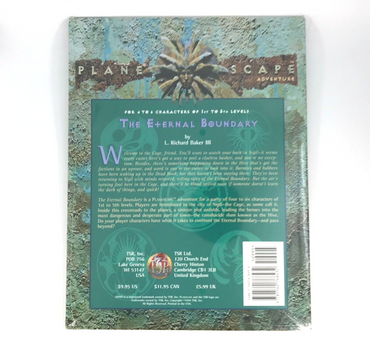 Planescape Eternal Boundary - Sealed - Advanced Dungeons and Dragons M28