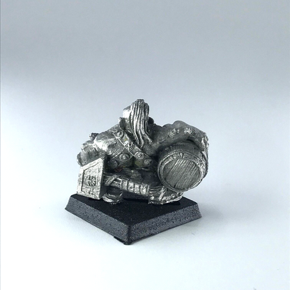 Dwarf Flame Cannon Loader - Citadel Warhammer Fantasy Games Workshop Metal X7071