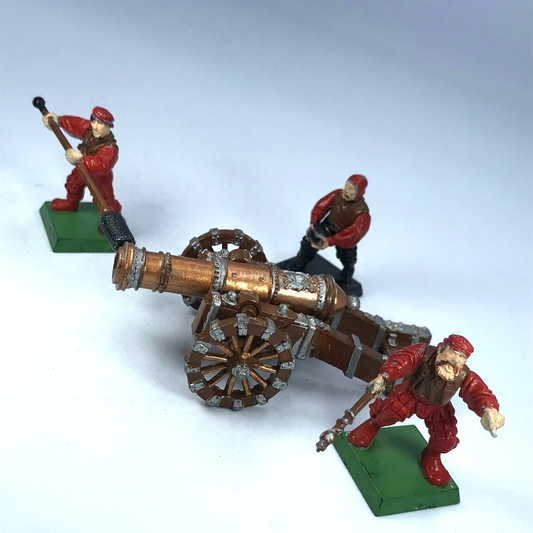 Classic Great Cannon & Crew The Empire - Warhammer Fantasy Games Workshop C3668