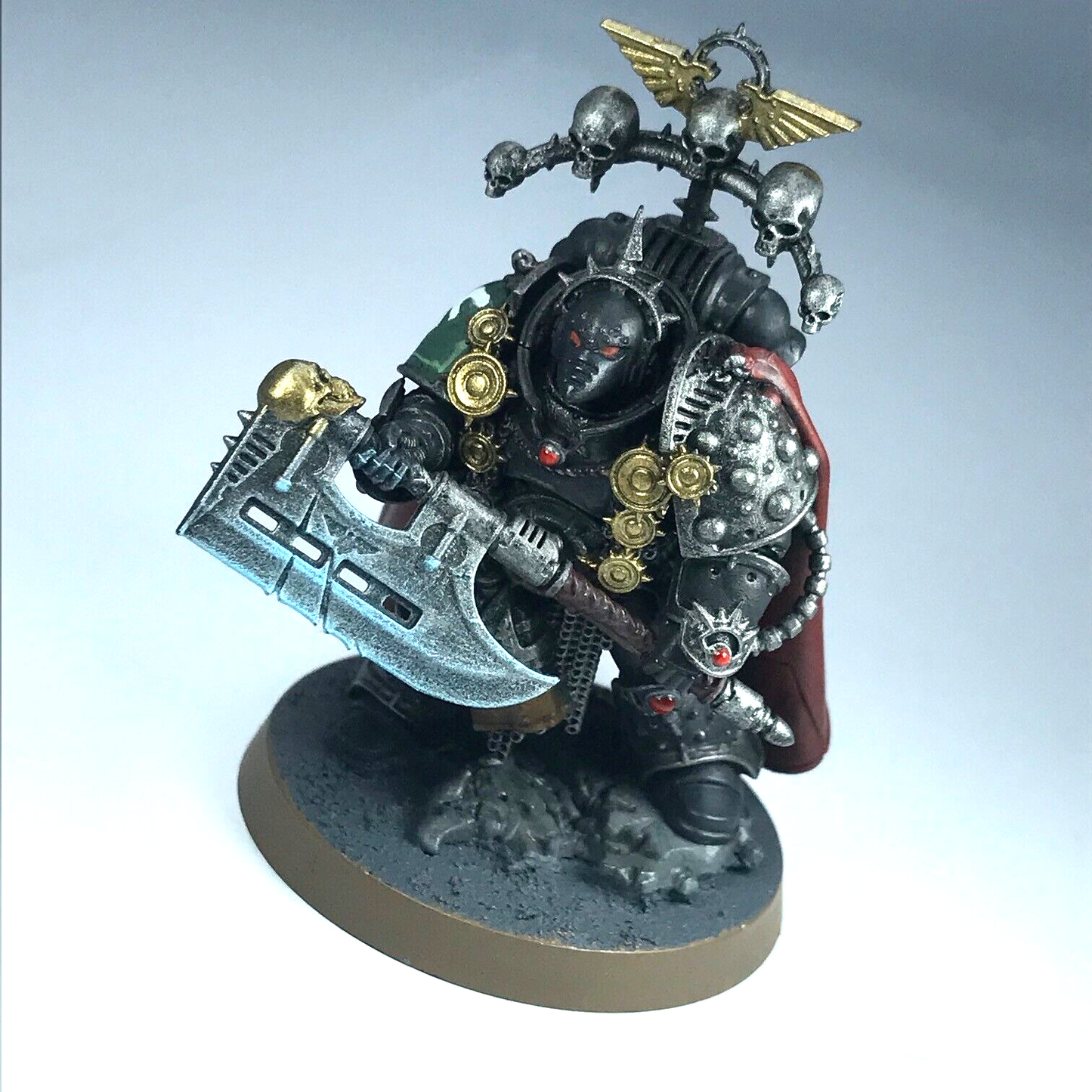 Legion Praetor with Power Axe Horus Heresy - Painted - Warhammer 30K 40K X10453