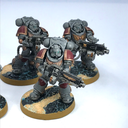 Primaris Heavy Intercessors Space Marine - Painted - Warhammer 40K C3489