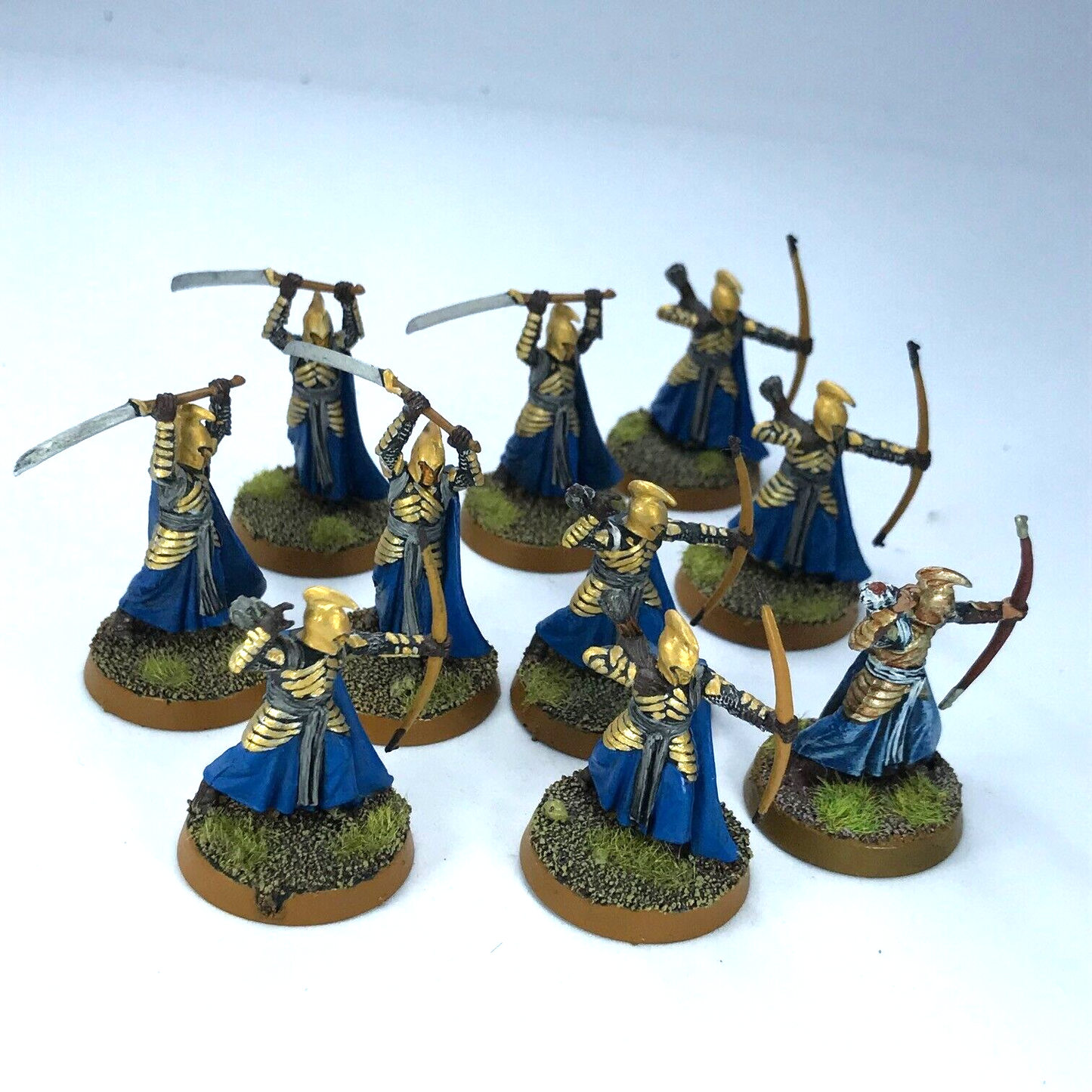 Last Alliance Elves - Painted - LOTR / Warhammer / Lord of the Rings C1968