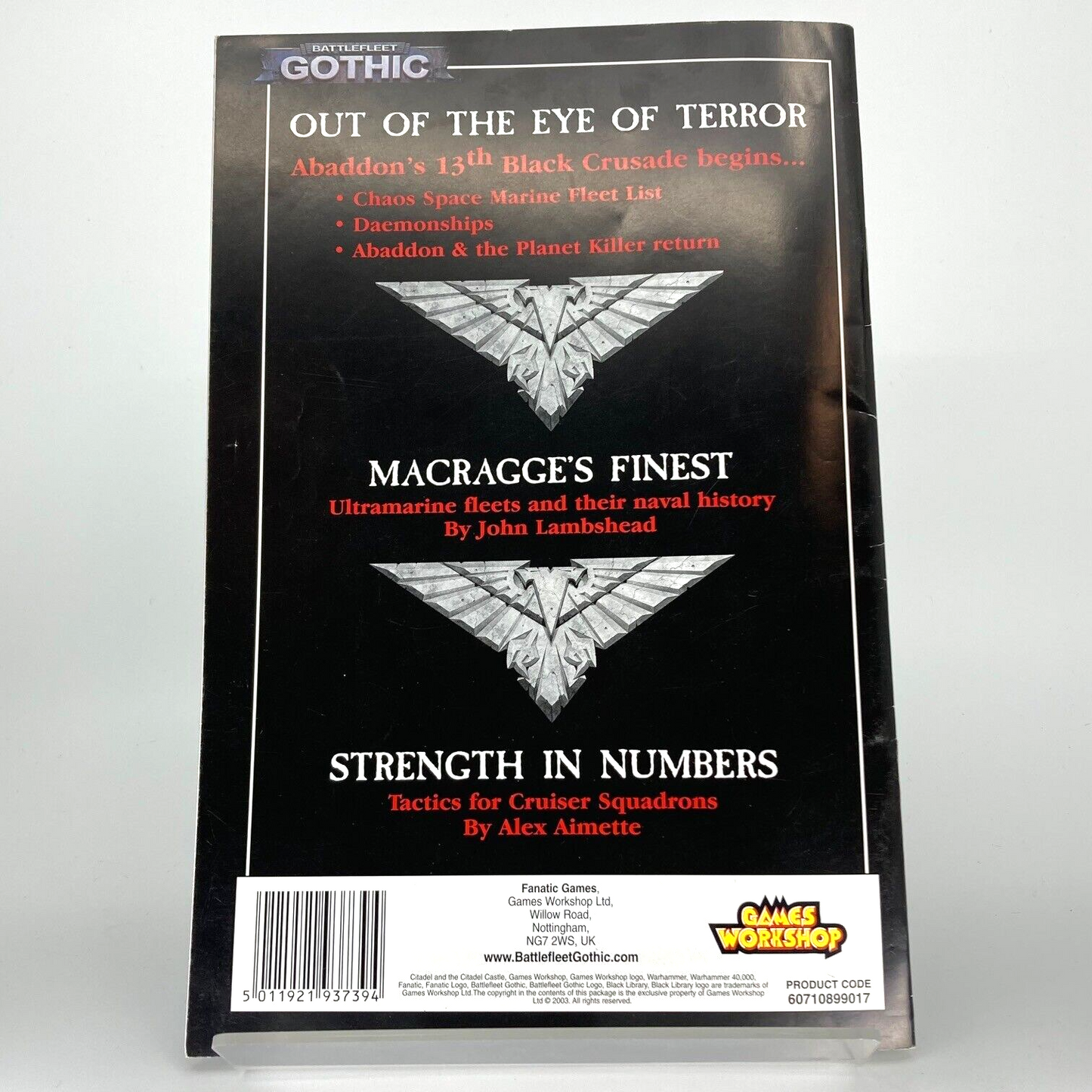 The Official Battlefleet Gothic Magazine Issue 15 Warhammer Games Workshop D297