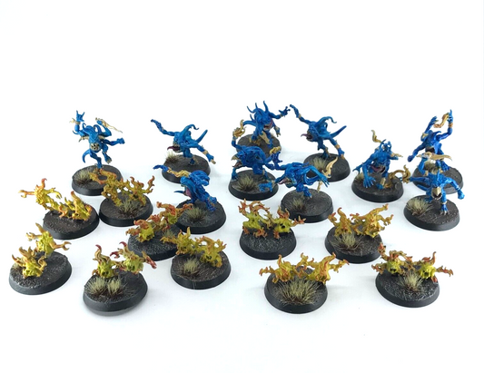 Blue Horrors of Tzeentch Chaos - Warhammer Age of Sigmar Painted C4684