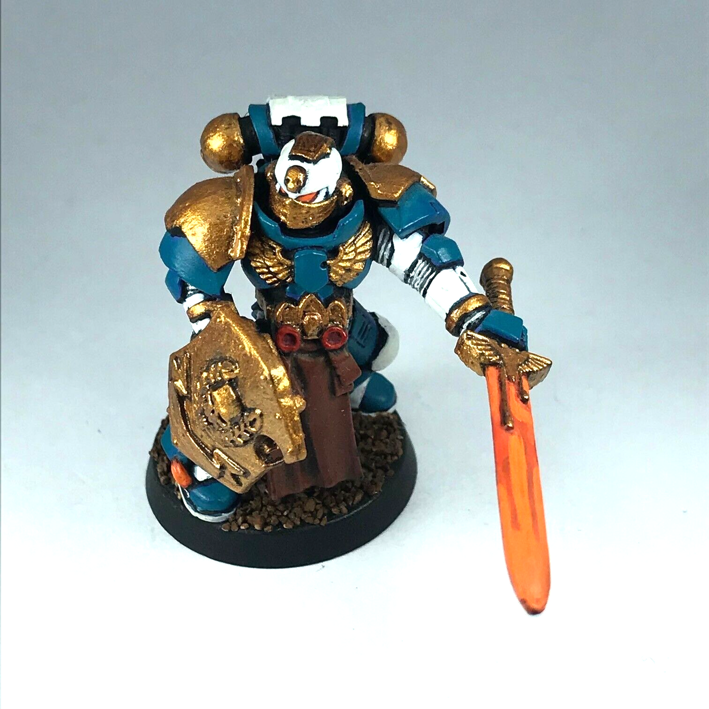 Space Marine Captain Champion - Painted - Warhammer 40K X9547