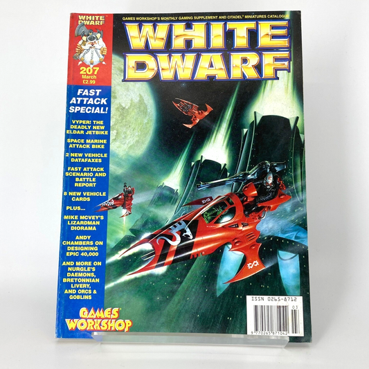 White Dwarf 207 Magazine Games Workshop Warhammer Fantasy 40,000 40K M1332