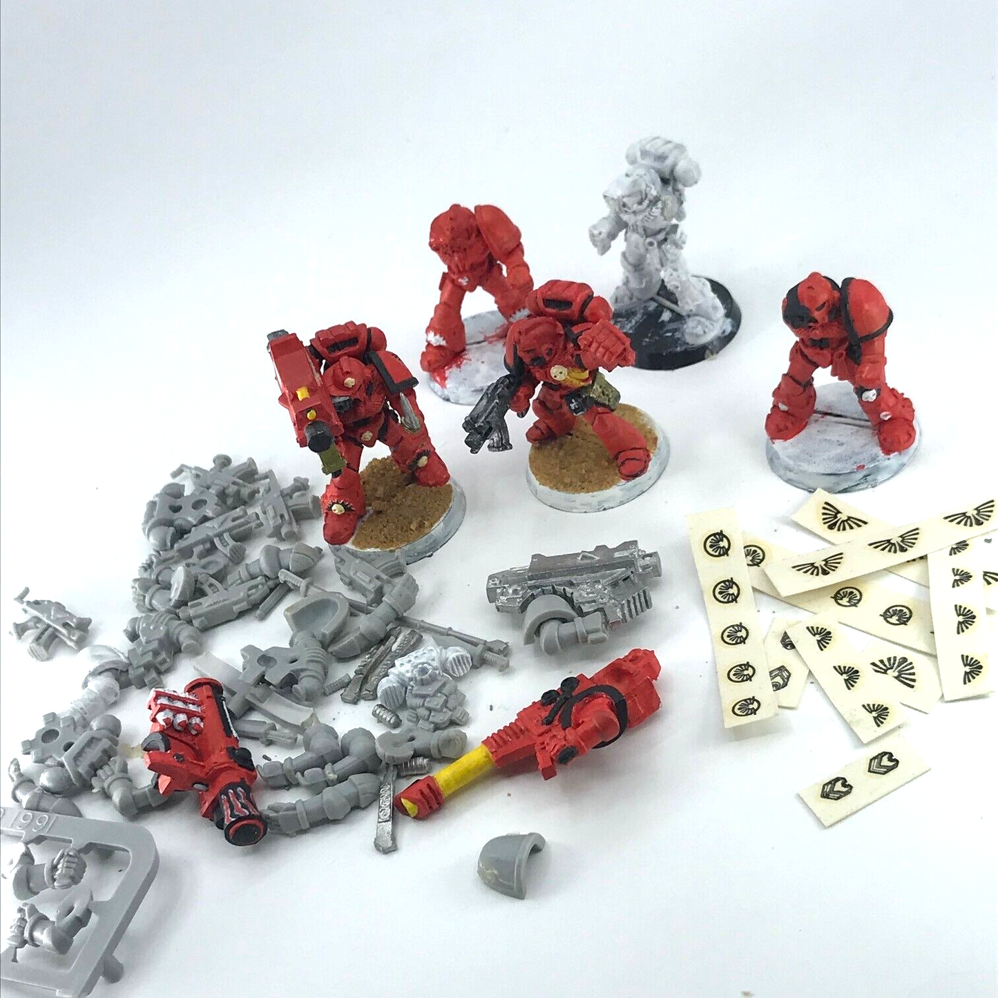 Blood Angels Tactical Marines Rogue Trader - Warhammer 40K Part Metal C4526