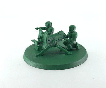 Cadian Heavy Bolter Team Imperial Guard - Painted - Warhammer 40K C3537