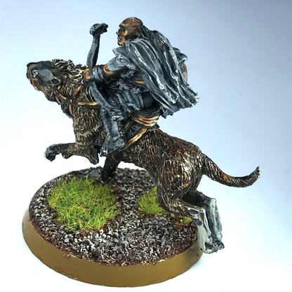 Metal Orc Warg Rider - Painted - Warhammer / Lord of the Rings C3758