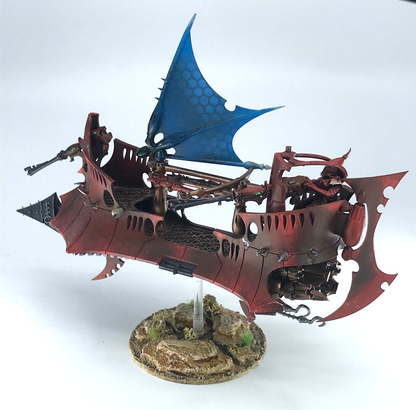 Drukhari Ravager Ship Dark Eldar - Painted - Warhammer 40K Games Workshop BOX143