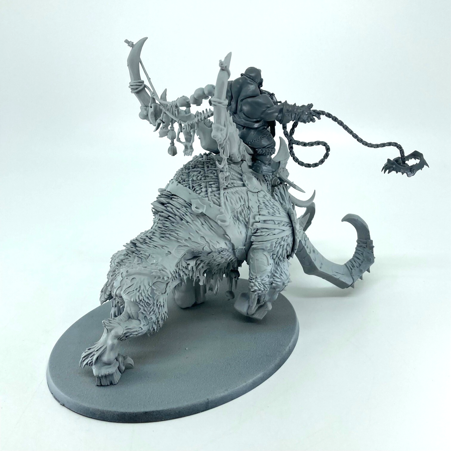 Huskard on Thundertusk Ogor Mawtribes - Warhammer Age of Sigmar (2)