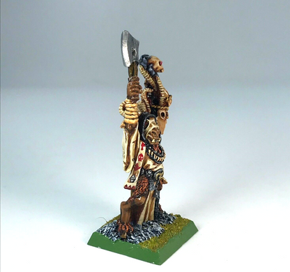 Shaman Beastmen - Classic Metal Painted Warhammer Fantasy Games Workshop C1072