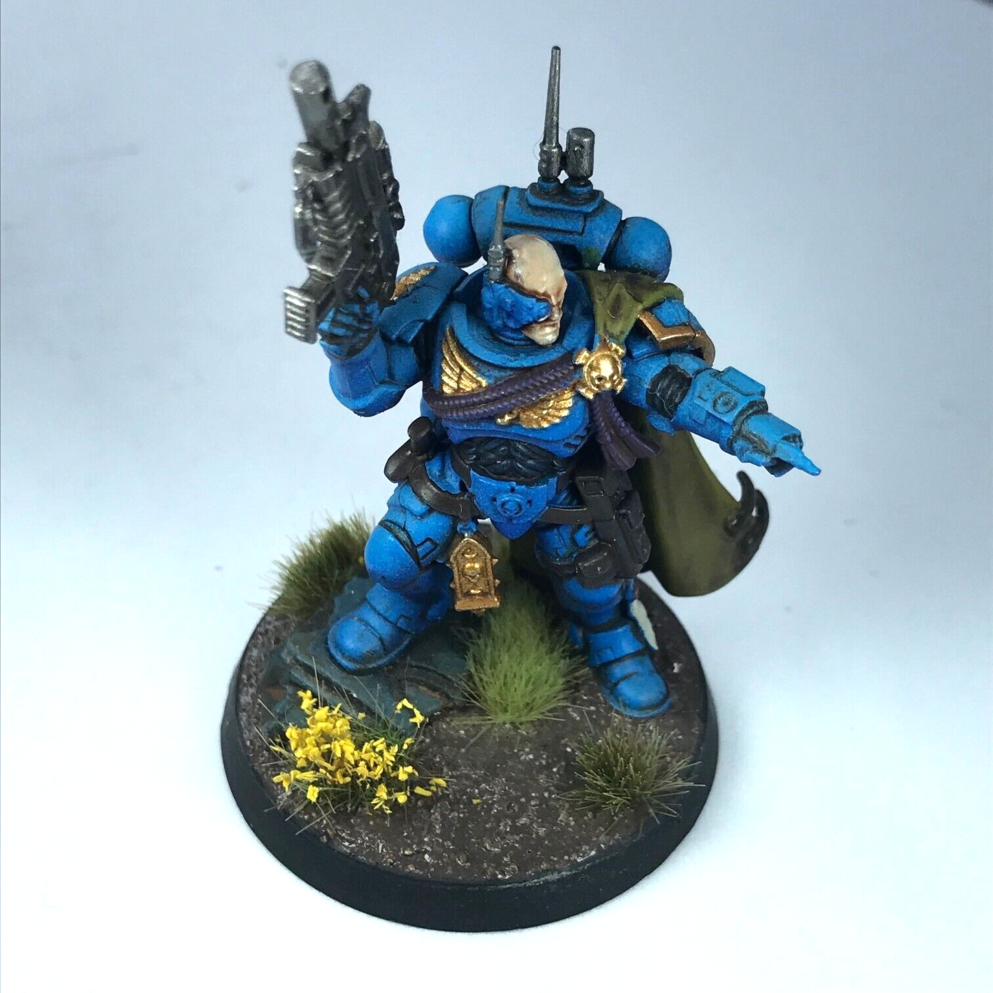 Primaris Space Marine Captain in Phobos - Painted - Warhammer 40K X4592