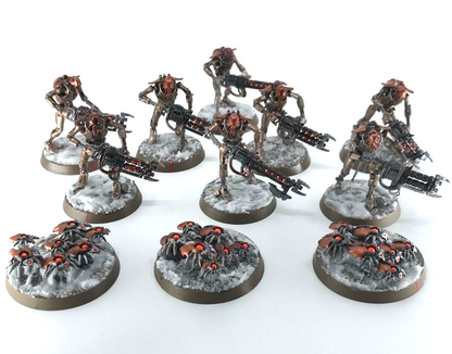 Necron Warriors Squadron - Warhammer 40K Games Workshop Painted C4993