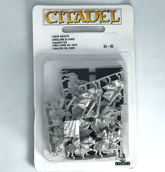 Classic Metal Chaos Knights Blister - Warmaster Warhammer Games Workshop C1686