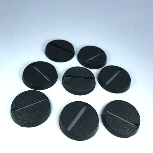 Original Games Workshop 25mm Round Bases Dated 1992 - Warhammer 40K X2614