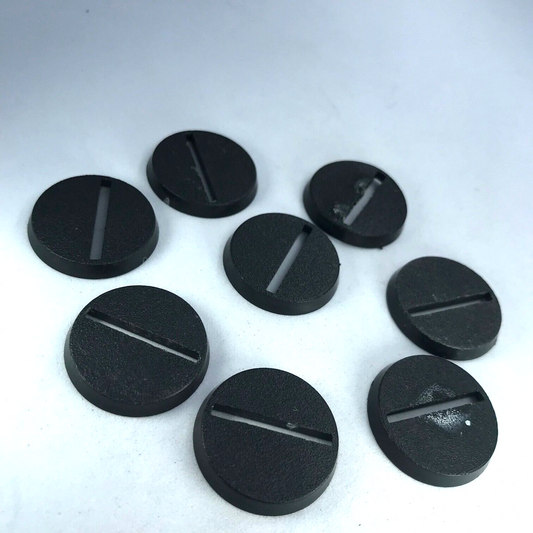 Original Games Workshop 25mm Round Bases Dated 2003 - Warhammer 40K X3206