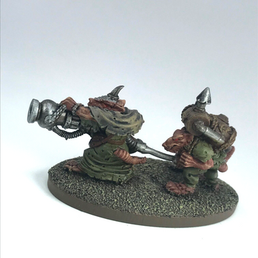 Skaven Warpfire Thrower Team - Warhammer Age of Sigmar / Fantasy Metal X2166