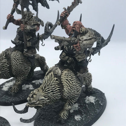 Mournfang Pack Ogor Mawtribes - Painted -Warhammer Fantasy Games Workshop BOX62