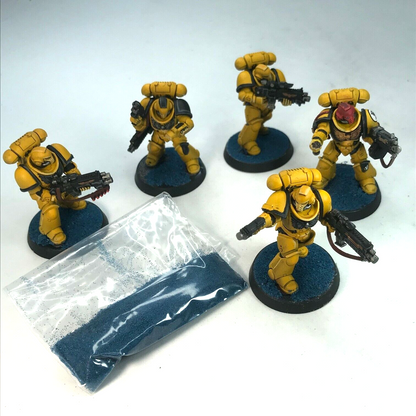 Space Marine Intercessors (missing sword) - Painted - Warhammer 40K C2057