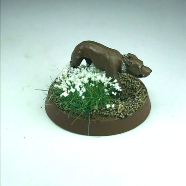 Hobbit Farmer Maggot Dog Painted LOTR - Warhammer / Lord of the Rings X7367